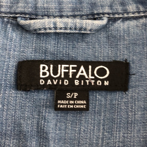 BUFFALO Denim Button Down Shirt - Picture 3 of 5